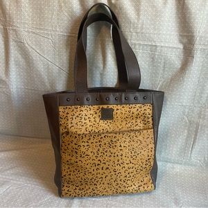 Rafter T Ranch Co. Hair on Hide Large Tote